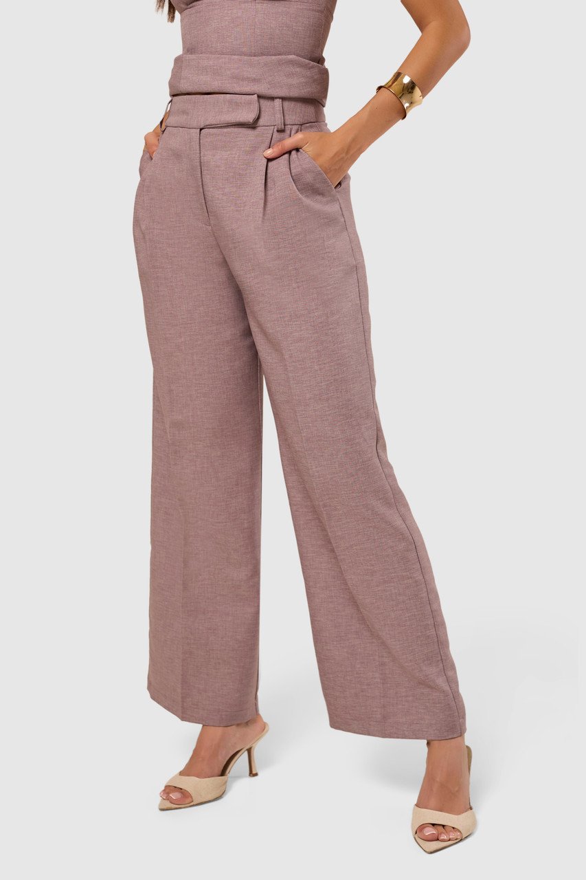 Closet London Grey Wide Leg Trouser