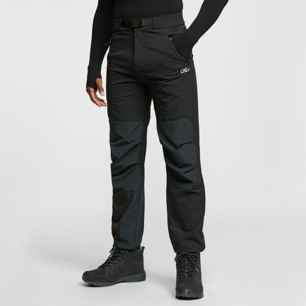 OEX Men's Strata Softshell Trousers (Regular Length), Black