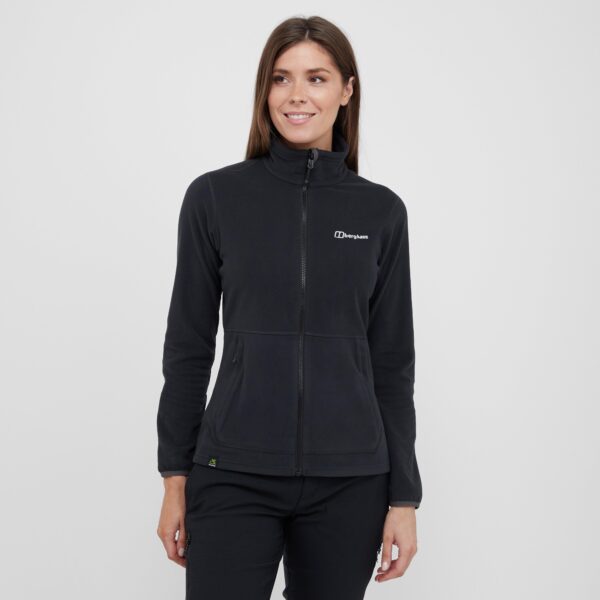 Berghaus Women's Prism 2.0 Full Zip Fleece Jacket, Black