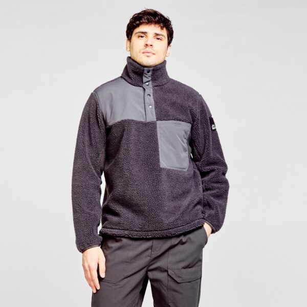 Jack Wolfskin Men's Fearless Snap Fleece, Purple