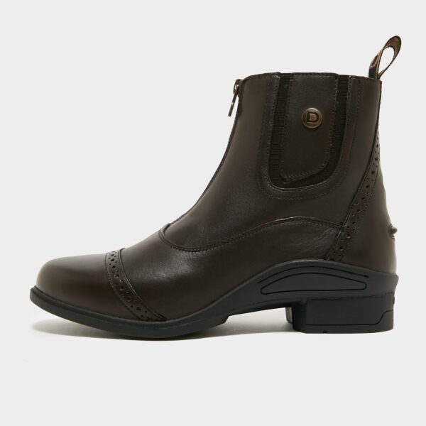 Dublin Women's Rapture Zip Paddock Boots, Brown