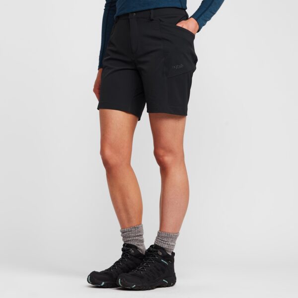 Rab Women's Lineal Hiking Shorts, Black