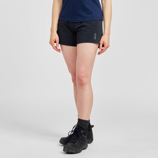 Rab Women's Momentum Shorts 4in, Grey