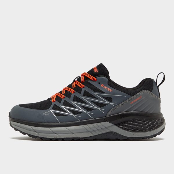 Hi Tec Men's Trail Ultra Low Waterproof Walking Shoe, Grey