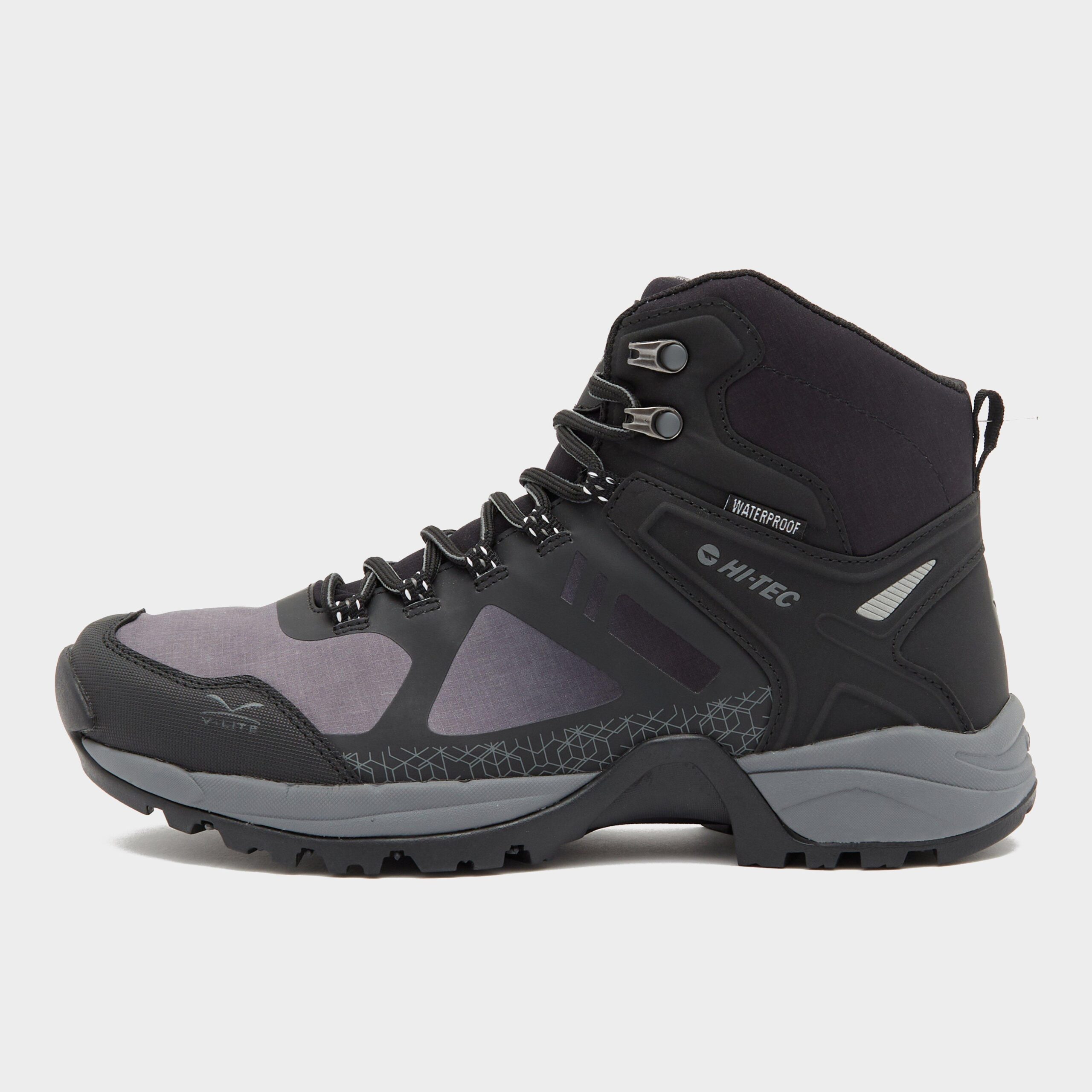 Hi Tec Men's V-Lite Reflex Waterproof Mid Walking Boot, Black