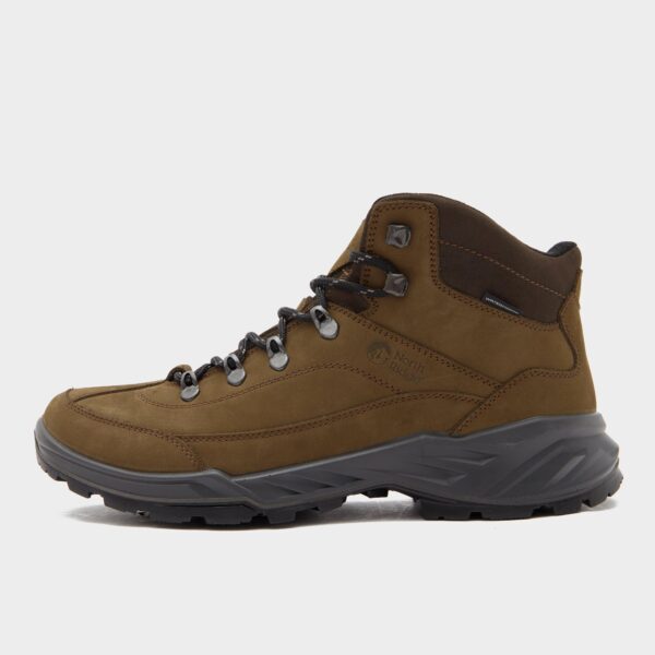 North Ridge Men's Rambler Waterproof Mid Walking Boots, Brown