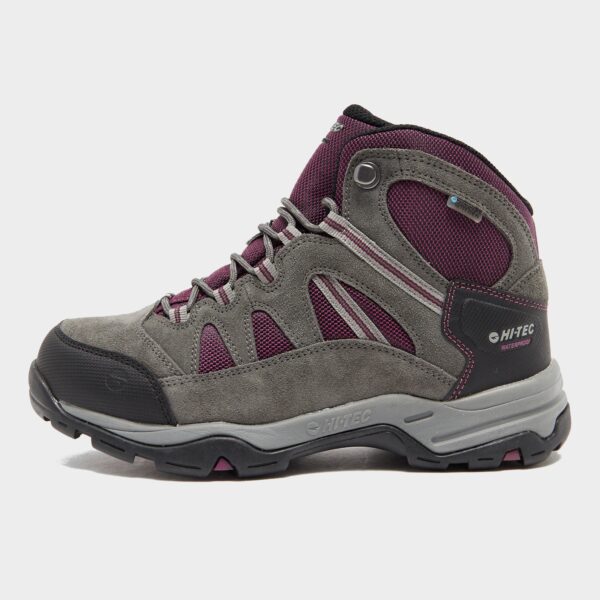 Hi Tec Women's Aysgarth III Mid Waterproof Walking Boots, Purple