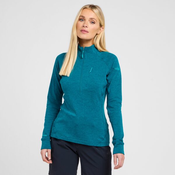 Rab Women's Nexus Pull-On Fleece, Blue