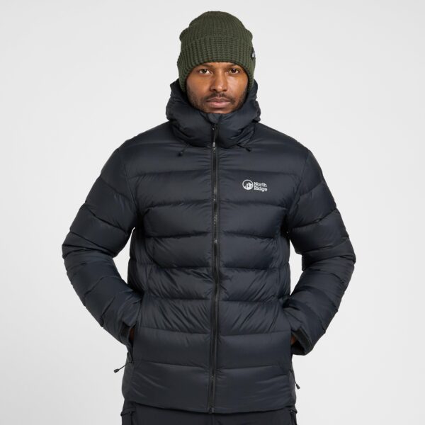 North Ridge Men's Tech Down II Jacket, Black
