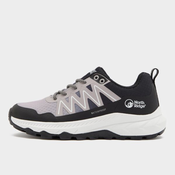 North Ridge Women's Nas Trail Waterproof Walking Shoe, Black
