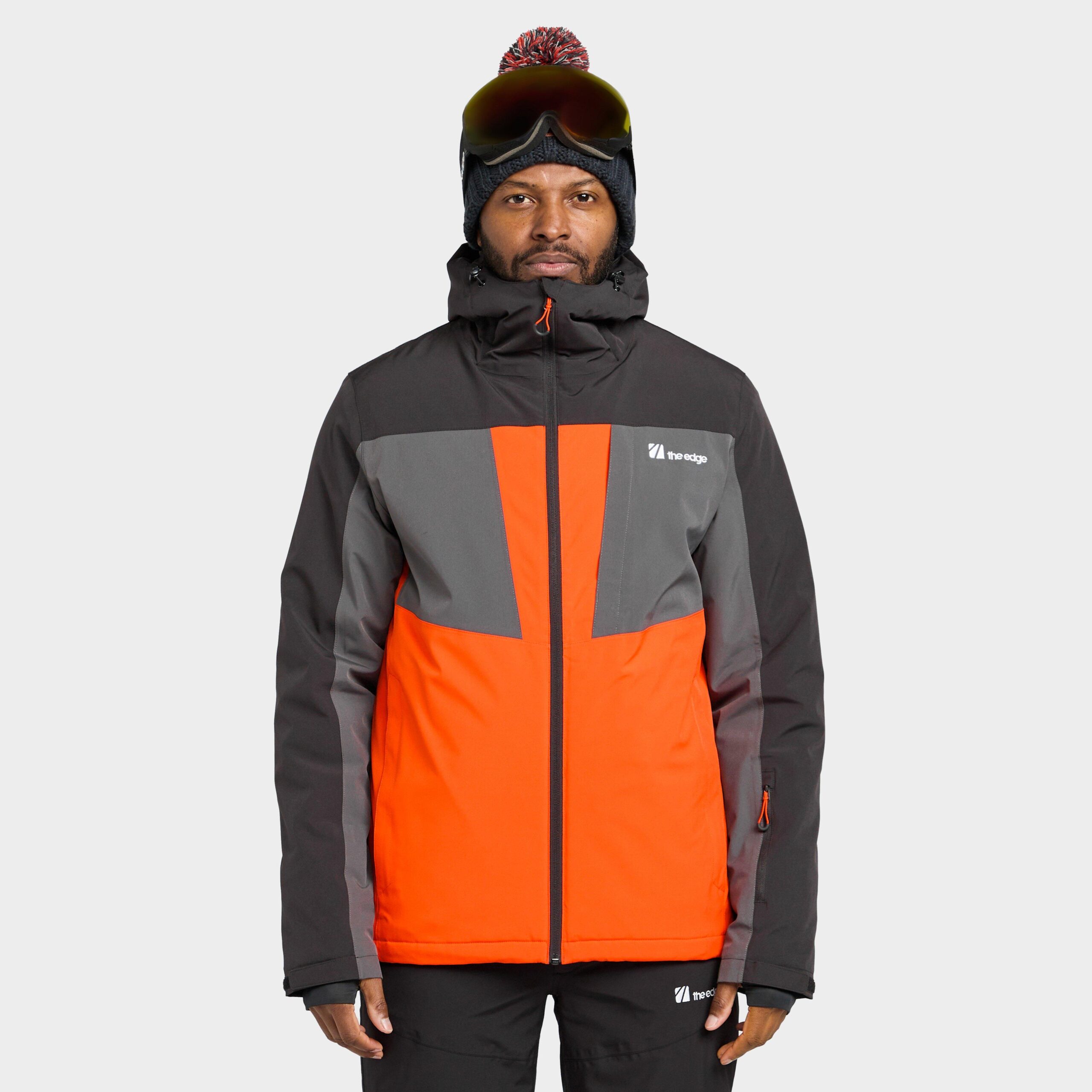 The Edge Men's Stoneham Insulated Jacket, Red