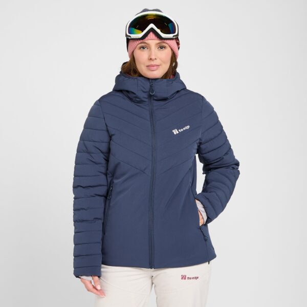 The Edge Women's Kimberley Baffle Insulated Jacket, Navy