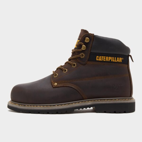 CAT Powerplant Safety Boots, Brown