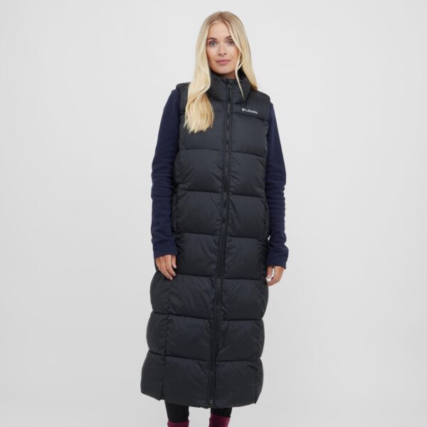 Columbia Women's Puffect Long Puffer Vest, Black