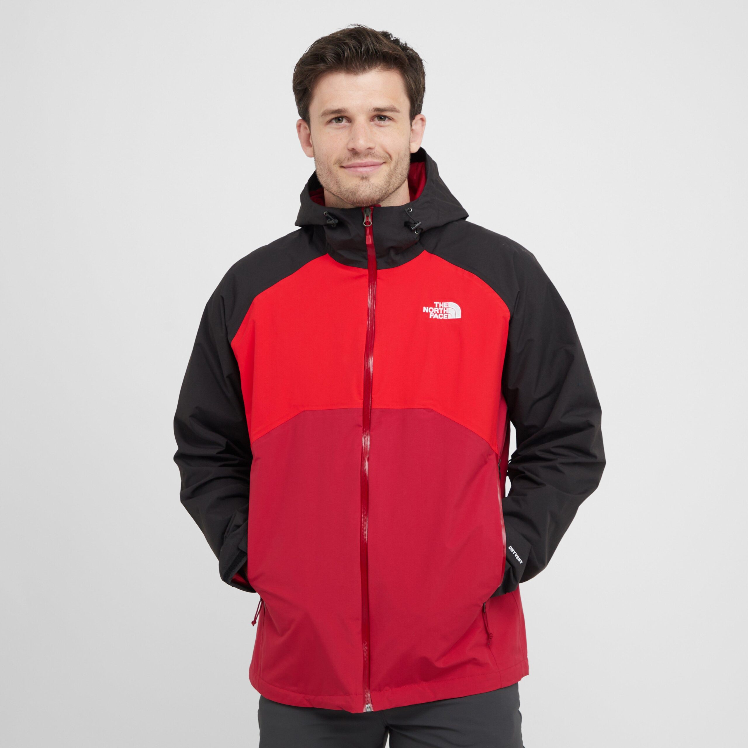 The North Face Men's Stratos Waterproof Jacket, Red