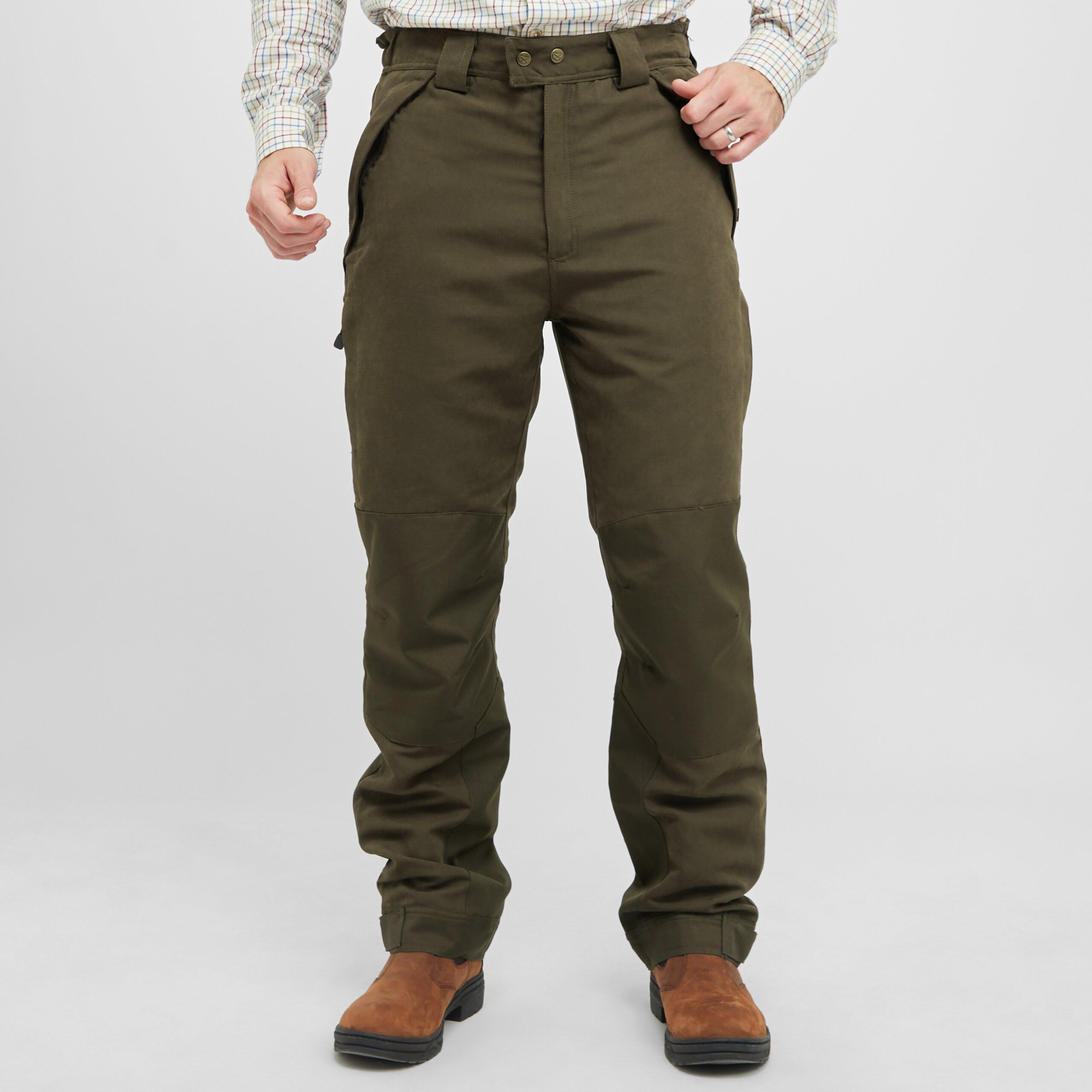 Hoggs of Fife Men's Kincraig Waterproof Field Trousers, Green