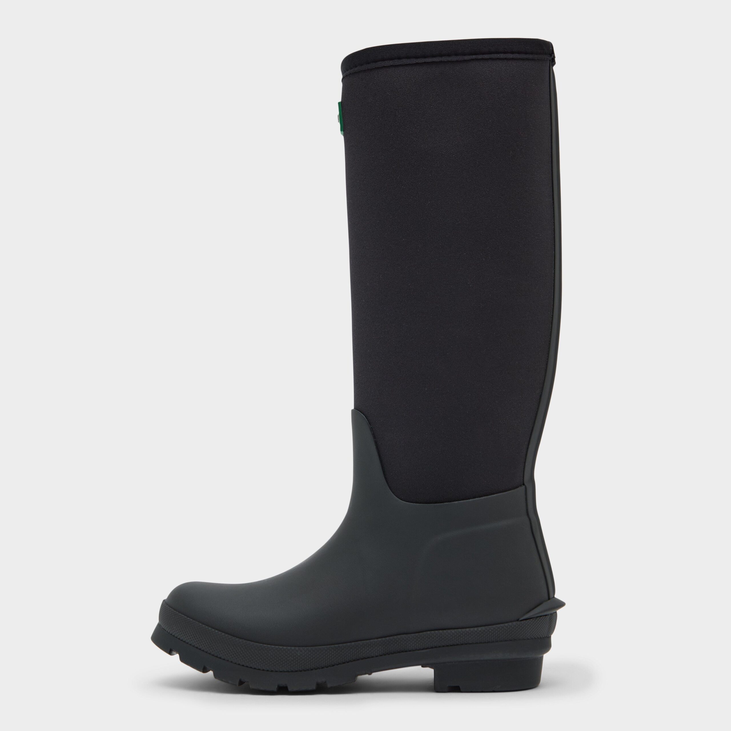 Hunter Green Label Unisex Half Neoprene Boots, Black