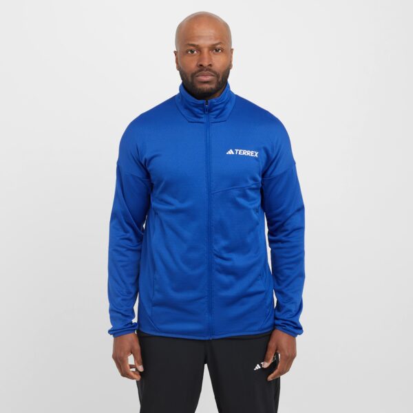 adidas Men's Xperior Climawarm Light Fleece Jacket, Blue