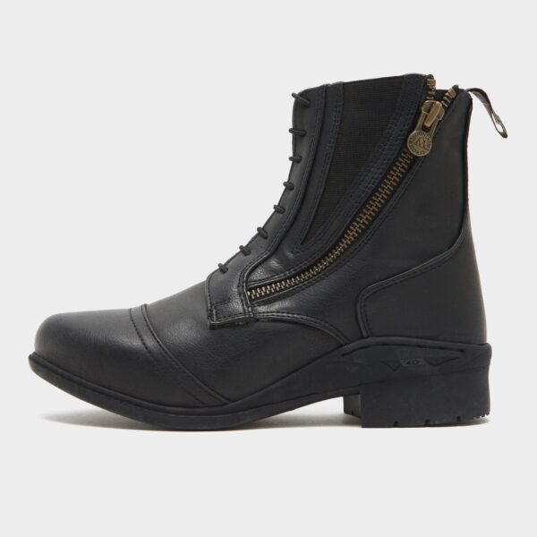 Mountain Horse Women's Vegeza Side Zip Paddock Boots, Black