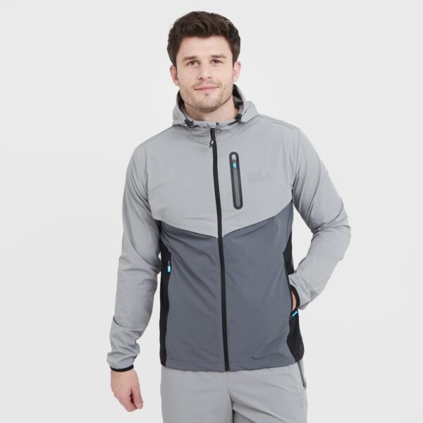 OEX BLUE Men's Fell Track Top, Grey