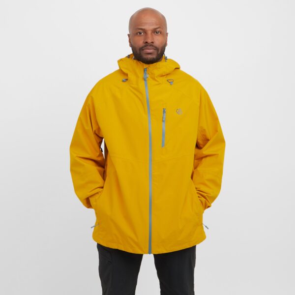 Dare 2B Men's Breathe Out Waterproof Jacket, Yellow