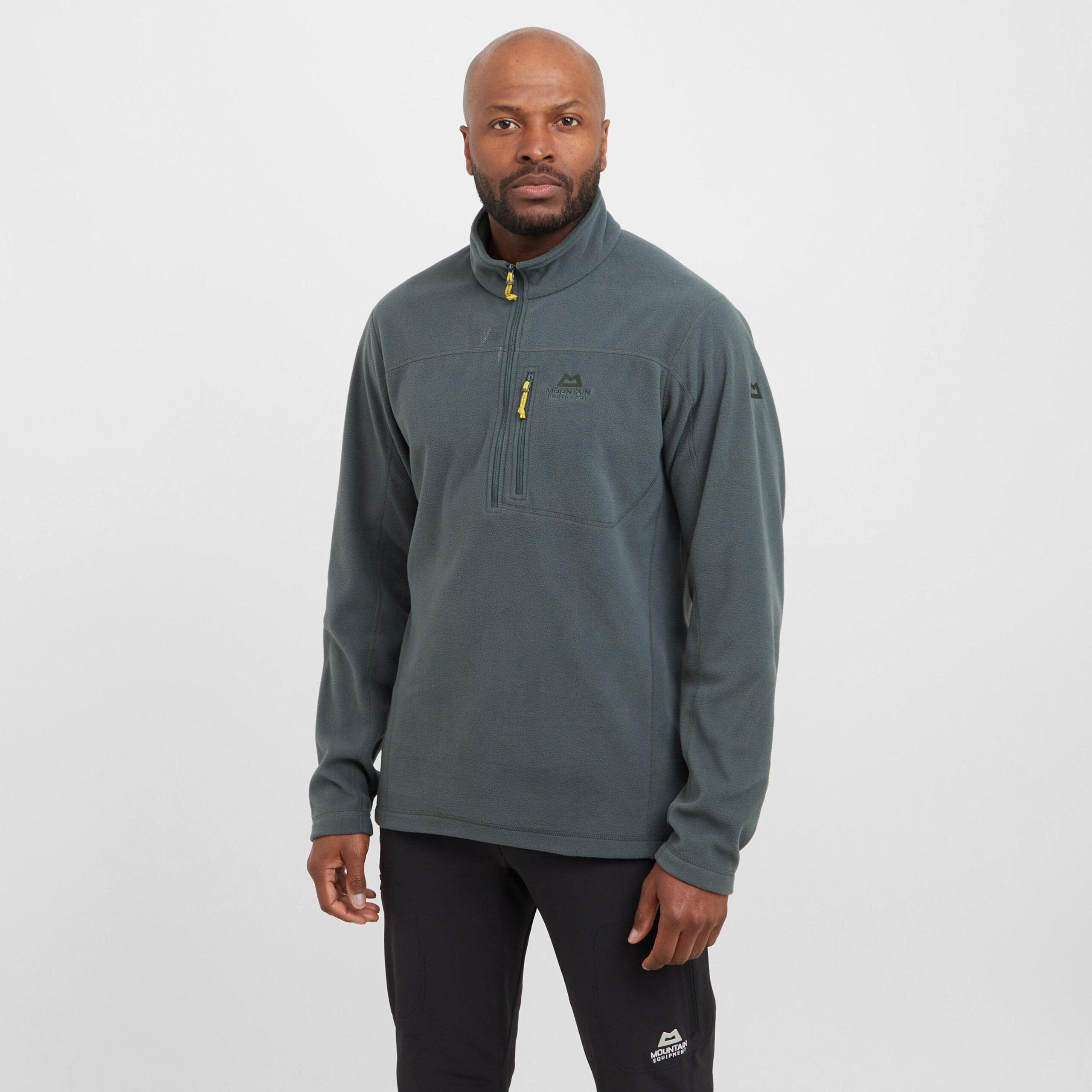 Mountain Equipment Men's Micro Zip T, Green