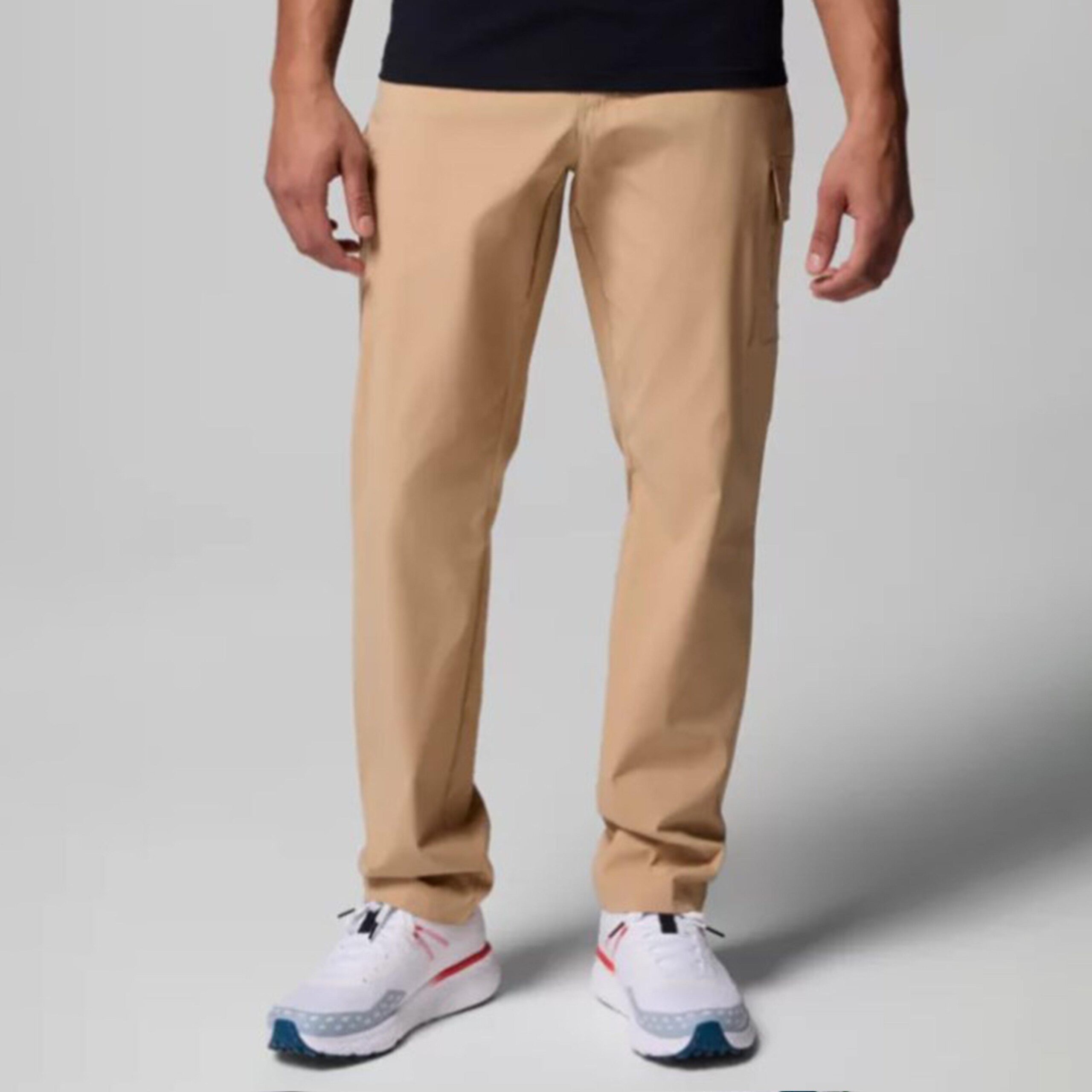 Columbia Men's Tech Trail Utility Hiking Trousers, Beige