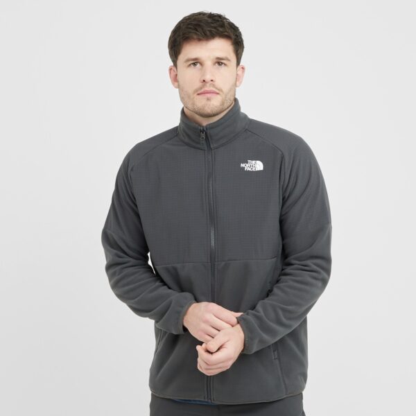 The North Face Men's Glacier Full-Zip Fleece, Grey
