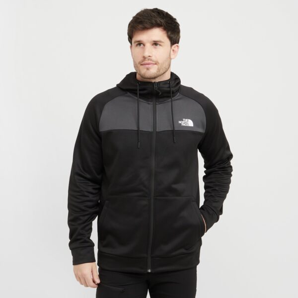 The North Face Men's Reaxion Full Zip Hoodie, Black