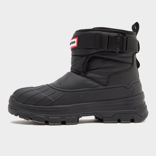 Hunter Women's Intrepid Short Buckle Snow Boots, Black