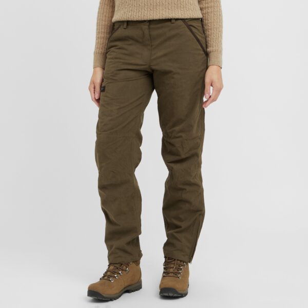 Hoggs of Fife Women's Struther Waterproof Trousers, Green