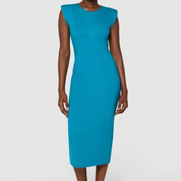 Closet London Turquoise Pencil Dress