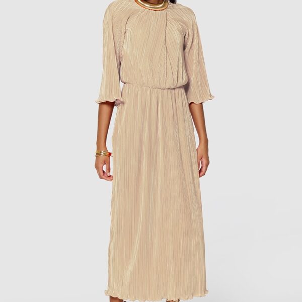 Closet London Cream Pencil Midi Dress