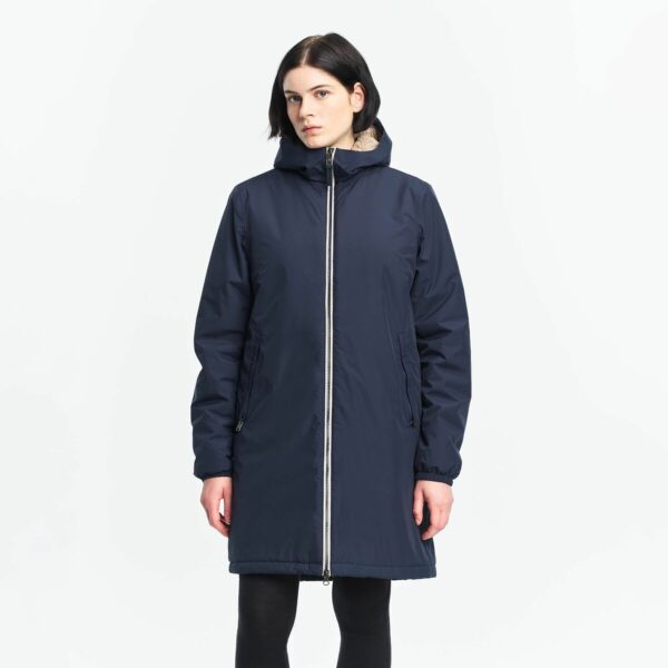 MT Unisex Long Waterproof Parka with Sherpa Lining