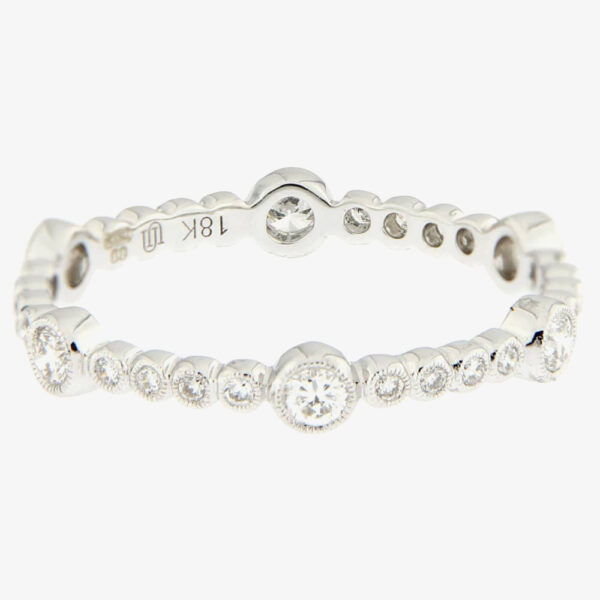 Ungar & Ungar 18ct White Gold 0.42ct Diamond Full Eternity Ring 8WR10020DD