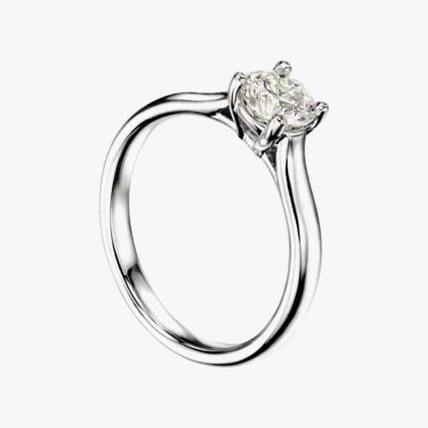 Mastercut Elegance 18ct White Gold 0.30ct Four Claw Diamond Solitaire Ring C11RG001 030W