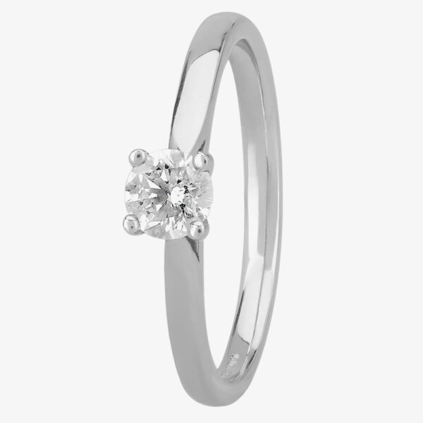Signature Collection Platinum GIA Certificated Four Claw Diamond Solitaire Ring RI-2016(0.30CT PLUS)-E/VS2/0.30ct