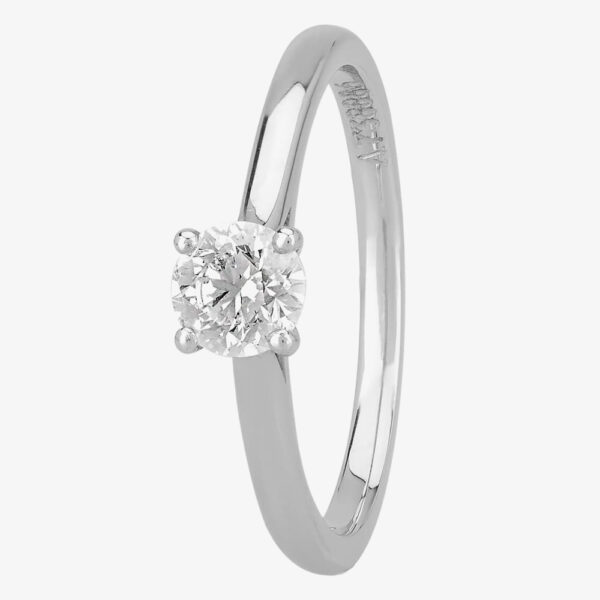 Signature Collection Platinum GIA Certificated Four Claw Diamond Solitaire Ring RI-2016(0.50CT PLUS)-D/SI1/0.50ct