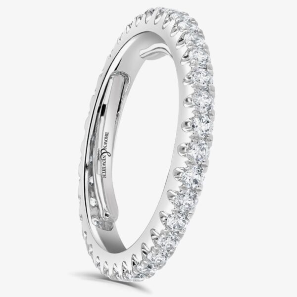 Brown &amp; Newirth Evolution Platinum 1.00ct Diamond Full Eternity Ring ET1022 PLT Q