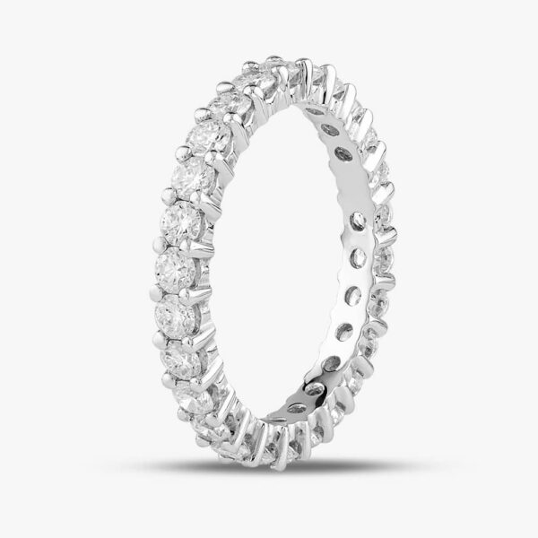 Platinum 1.50ct Brilliant Cut Diamond Full Eternity Ring 74919RG PT950