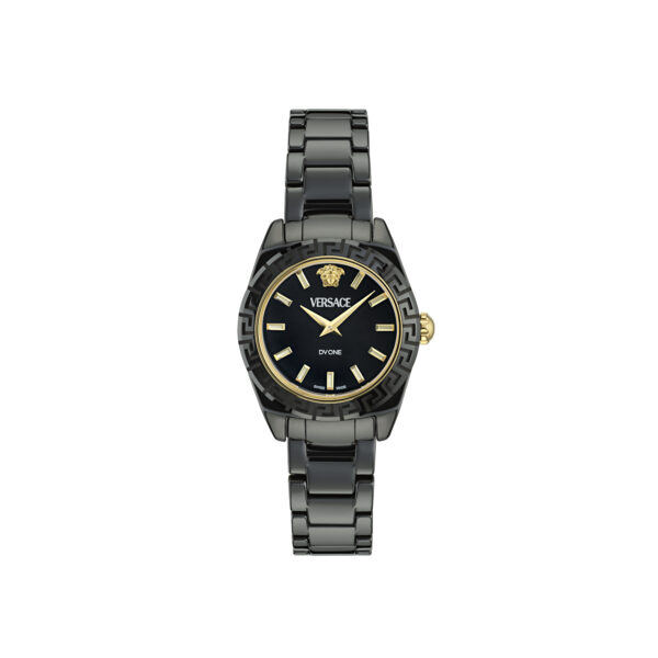 Versace Dv One Mini Womens Black Watch VE9F00124 Ceramic - One Size