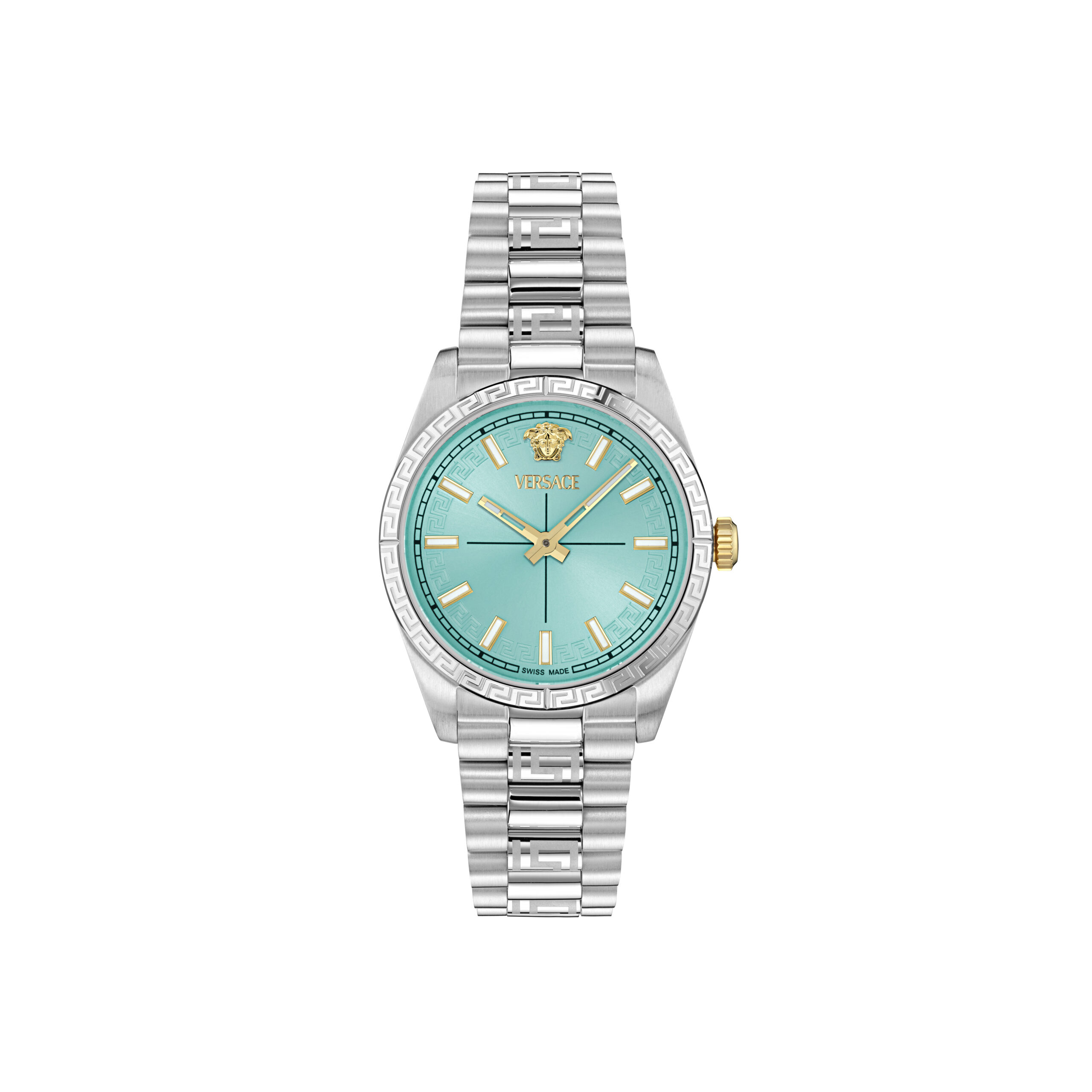 Versace Millenium Womens Silver Watch VE0E00225 Stainless Steel - One Size