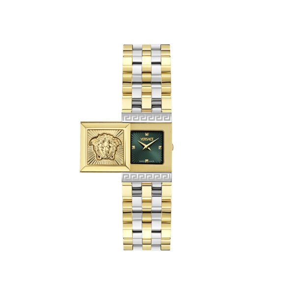 Versace Reveal Womens Multicolour Watch VE0C00125 Stainless Steel - One Size