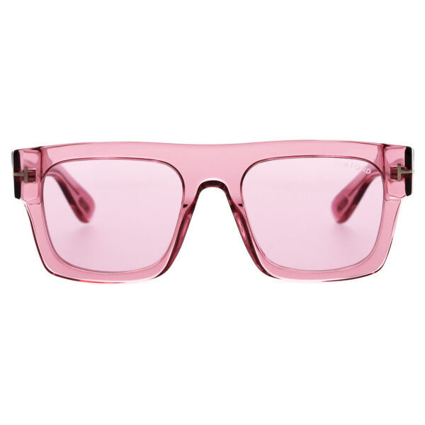 Tom Ford Pre-owned Womens Tom Fausto Sunglasses TF711 in Pink Acetate - Rose - One Size