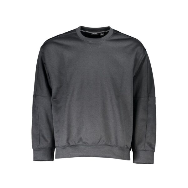 Calvin Klein Mens Relaxed Fit Crewneck Sweatshirt Cj401 - Grey - Size Medium