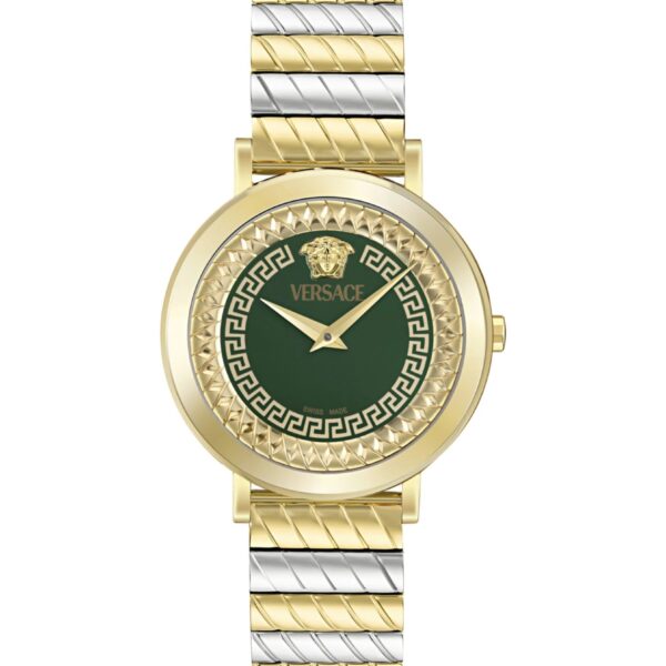 Versace Delphinus Womens Multicolour Watch VE0O00225 Stainless Steel - One Size