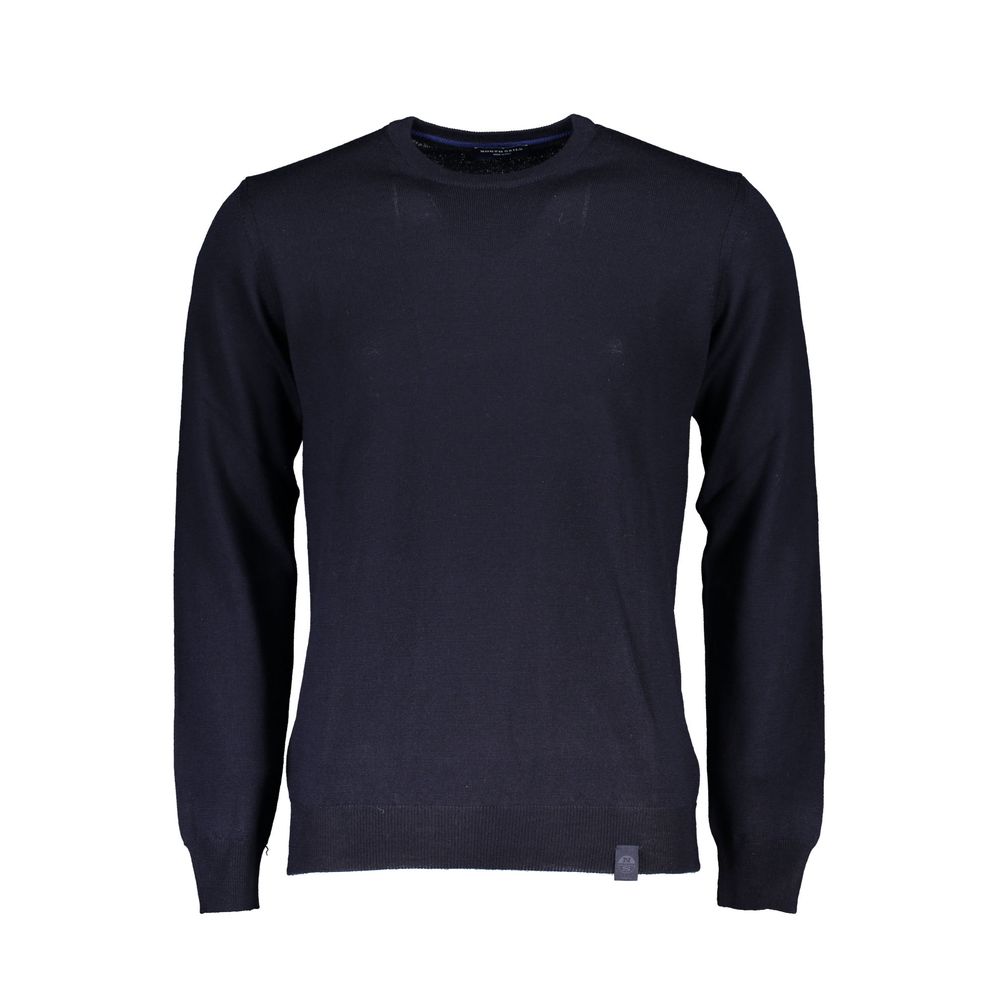 North Sails Mens Crew Neck Sweater Classic Style - Navy Textile - Size Small