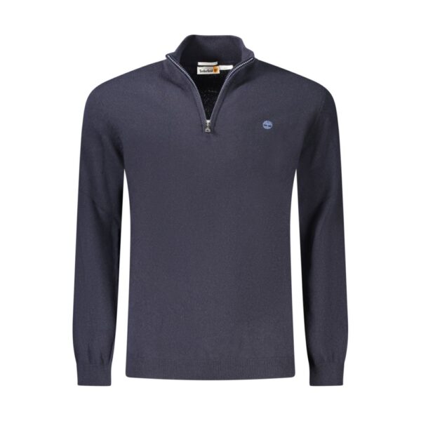 Timberland Mens Mock Neck Knit Sweater - Dark Grey Nylon - Size Small