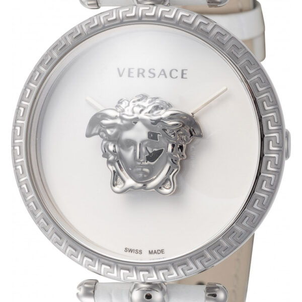 Versace Womens VECO02322 Ladies Palazzo Empire Watch - Silver - One Size
