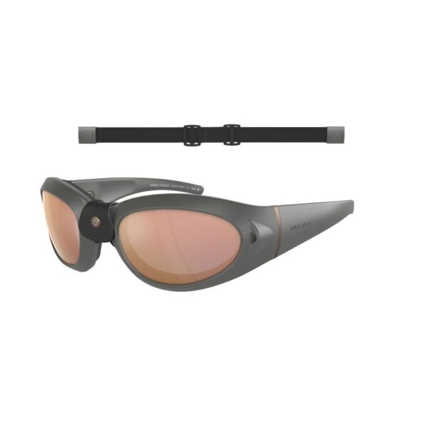 Giorgio Armani Unisex Black Acetate Sunglasses - One Size